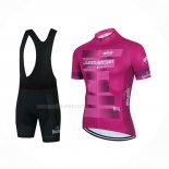 2023 Maillot Cyclisme Giro D'italie Rose Manches Courtes Et Cuissard