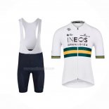 2022 Maillot Cyclisme INEOS Grenadiers Champion Australie Manches Courtes Et Cuissard