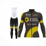 2017 Maillot Cyclisme Direct Energie Ml Manches Longues Et Cuissard