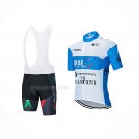 2020 Maillot Cyclisme Israel Start-Up Nation Blanc Bleu Manches Courtes Et Cuissard