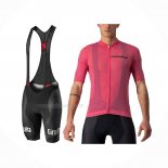 2021 Maillot Cyclisme Giro D'italie Rose Manches Courtes Et Cuissard