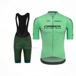 2021 Maillot Cyclisme Orbea Vert Manches Courtes Et Cuissard