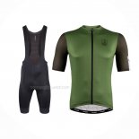 2022 Maillot Cyclisme Campagnolo Vert Manches Courtes Et Cuissard